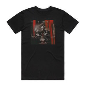 Hellyeah Hush Live In Australia Album Cover T-Shirt Black