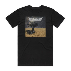 Hackberry Desert Orchid Album Cover T-Shirt Black Hackberry Desert Orchid Album Cover T-Shirt Black