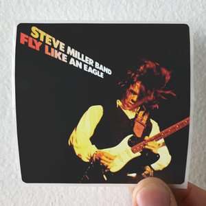 Steve Miller Band Fly Like An Eagle Album Cover Sticker