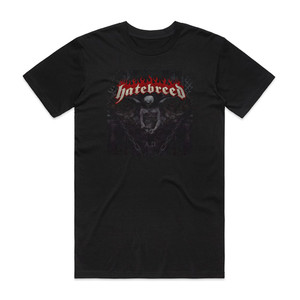 Hatebreed Ad Album Cover T-Shirt Black Hatebreed Ad Album Cover T-Shirt Black