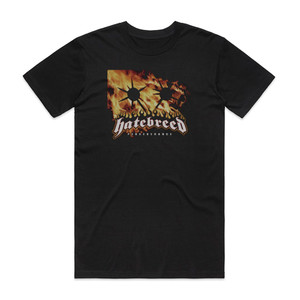 Hatebreed Perseverance Album Cover T-Shirt Black Hatebreed Perseverance Album Cover T-Shirt Black