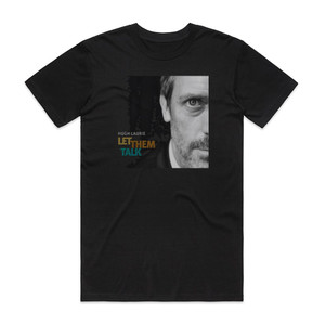 Hugh Laurie Let Them Talk Album Cover T-Shirt Black Hugh Laurie Let Them Talk Album Cover T-Shirt Black