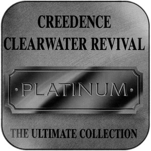 Creedence Clearwater Revival Platinum The Ultimate Collection Album Cover Sticker Album Cover Sticker Creedence Clearwater Revival Platinum The Ultimate Collection Album Cover Sticker Album Cover Sticker