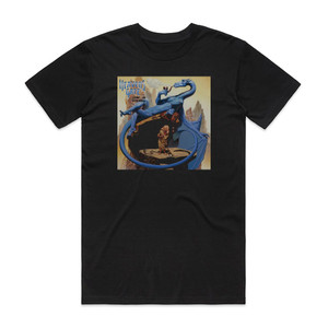 Heavens Gate Livin In Hysteria Album Cover T-Shirt Black Heavens Gate Livin In Hysteria Album Cover T-Shirt Black