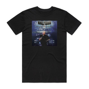 Halford Live At Saitama Super Arena Album Cover T-Shirt Black Halford Live At Saitama Super Arena Album Cover T-Shirt Black