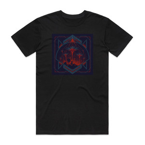 Hollywood Burns Invaders Album Cover T-Shirt Black Hollywood Burns Invaders Album Cover T-Shirt Black
