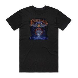 Hawkwind Spaced Out In London Album Cover T-Shirt Black