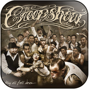 The Creepshow They All Fall Down Album Cover Sticker Album Cover Sticker