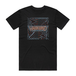 Hawkwind Sonic Boom Killers Best Of Singles As And Bs From 1970 To 19 Album Cover T-Shirt Black Hawkwind Sonic Boom Killers Best Of Singles As And Bs From 1970 To 19 Album Cover T-Shirt Black
