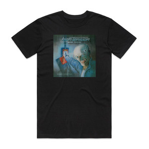 High Tension Under Tension Album Cover T-Shirt Black High Tension Under Tension Album Cover T-Shirt Black