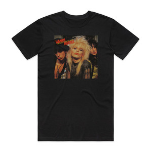 Hanoi Rocks Two Steps From The Move Album Cover T-Shirt Black Hanoi Rocks Two Steps From The Move Album Cover T-Shirt Black