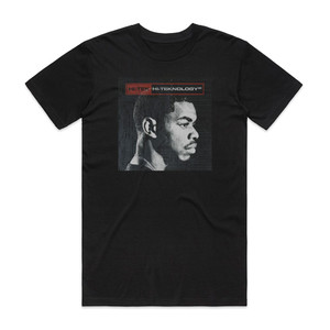 Hi-Tek Hi Teknology The Chip Album Cover T-Shirt Black Hi-Tek Hi Teknology The Chip Album Cover T-Shirt Black