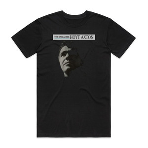 Hoyt Axton The Balladeer Album Cover T-Shirt Black