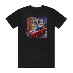 Hyro da Hero Rock Roll Gangsta Album Cover T-Shirt Black Hyro da Hero Rock Roll Gangsta Album Cover T-Shirt Black