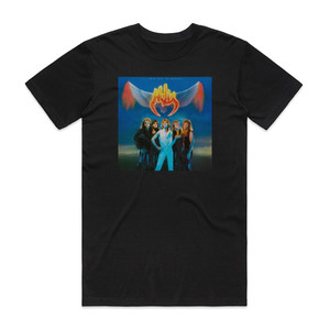 Helix Long Way To Heaven Album Cover T-Shirt Black Helix Long Way To Heaven Album Cover T-Shirt Black
