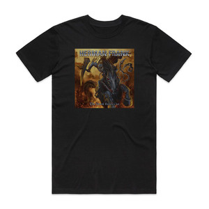 Herman Frank The Devil Rides Out Album Cover T-Shirt Black Herman Frank The Devil Rides Out Album Cover T-Shirt Black