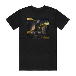 Harry Gregson-Williams Infinite Album Cover T-Shirt Black Harry Gregson-Williams Infinite Album Cover T-Shirt Black