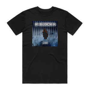 H-Blockx Live Album Cover T-Shirt Black H-Blockx Live Album Cover T-Shirt Black
