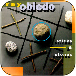 Ray Obiedo Sticks Stones Album Cover Sticker Ray Obiedo Sticks Stones Album Cover Sticker