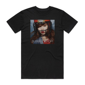 Hyun-a Kim Bubble Pop Album Cover T-Shirt Black Hyun-a Kim Bubble Pop Album Cover T-Shirt Black
