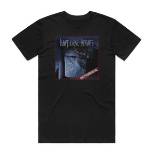 Hawthorne Heights If Only You Were Lonely 1 Album Cover T-Shirt Black Hawthorne Heights If Only You Were Lonely 1 Album Cover T-Shirt Black