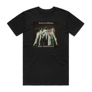 Hot Chocolate Every 1S A Winner 1 Album Cover T-Shirt Black Hot Chocolate Every 1S A Winner 1 Album Cover T-Shirt Black