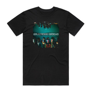 Hollywood Undead Swan Songs Album Cover T-Shirt Black