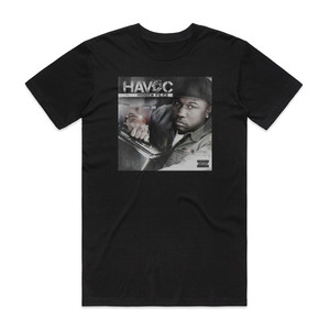 Havoc Hidden Files Album Cover T-Shirt Black