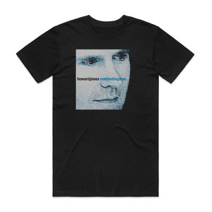 Howard Jones Everlasting Love 2 Album Cover T-Shirt Black Howard Jones Everlasting Love 2 Album Cover T-Shirt Black