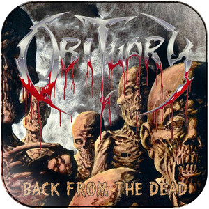 Obituary Back From The Dead Album Cover Sticker Obituary Back From The Dead Album Cover Sticker
