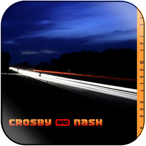 Crosby and Nash Take The Money And Run Album Cover Sticker Album Cover Sticker