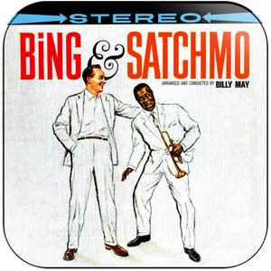 Bing Crosby Bing Satchmo-2 Album Cover Sticker Album Cover Sticker