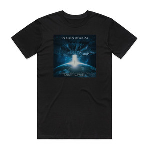 In Continuum Acceleration Theory Pt 2 Annihilation Album Cover T-Shirt Black