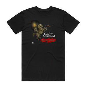 Infected Mushroom Nation Of Wusses 1 Album Cover T-Shirt Black Infected Mushroom Nation Of Wusses 1 Album Cover T-Shirt Black