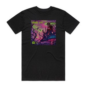 Infected Mushroom Bliss On Mushrooms Album Cover T-Shirt Black Infected Mushroom Bliss On Mushrooms Album Cover T-Shirt Black