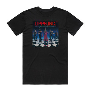 Inc Lipps Designer Music Album Cover T-Shirt Black Inc Lipps Designer Music Album Cover T-Shirt Black