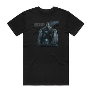 Immolation Majesty And Decay Album Cover T-Shirt Black Immolation Majesty And Decay Album Cover T-Shirt Black