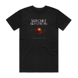 Iron Savior Interlude Album Cover T-Shirt Black