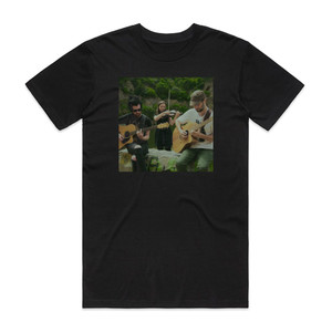 i built the sky Striations 1 Album Cover T-Shirt Black