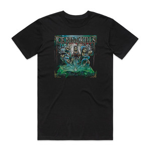 Ice Nine Kills Every Trick In The Book Album Cover T-Shirt Black Ice Nine Kills Every Trick In The Book Album Cover T-Shirt Black