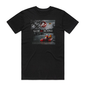It Bites Calling All The Heroes In Aid Of The Cumbria Flood Recovery Album Cover T-Shirt Black It Bites Calling All The Heroes In Aid Of The Cumbria Flood Recovery Album Cover T-Shirt Black
