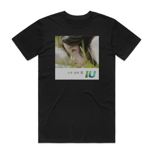 IU  1 Album Cover T-Shirt Black IU  1 Album Cover T-Shirt Black