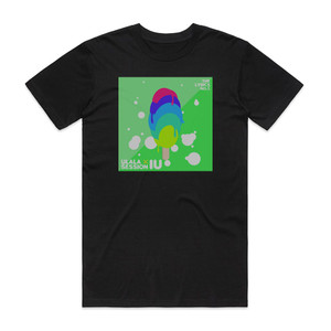 IU Summer Love Album Cover T-Shirt Black IU Summer Love Album Cover T-Shirt Black