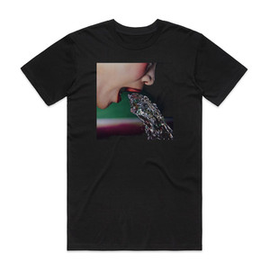 I Am Spoonbender Shown Actual Size Album Cover T-Shirt Black I Am Spoonbender Shown Actual Size Album Cover T-Shirt Black