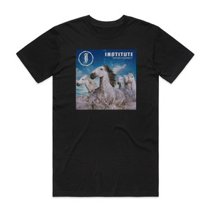 Institute Distort Yourself Album Cover T-Shirt Black Institute Distort Yourself Album Cover T-Shirt Black