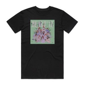 IZ_ONE Heartiz Album Cover T-Shirt Black IZ_ONE Heartiz Album Cover T-Shirt Black