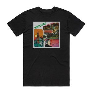 Indochine Laventurier 1 Album Cover T-Shirt Black