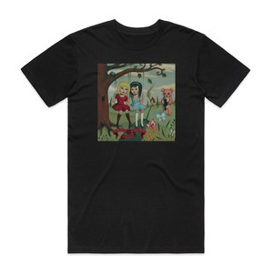 Indochine Alice June 1 Album Cover T-Shirt Black Indochine Alice June 1 Album Cover T-Shirt Black