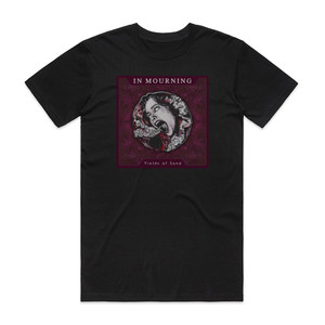In Mourning Yields Of Sand Album Cover T-Shirt Black In Mourning Yields Of Sand Album Cover T-Shirt Black
