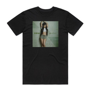 Inna Alright 1 Album Cover T-Shirt Black Inna Alright 1 Album Cover T-Shirt Black